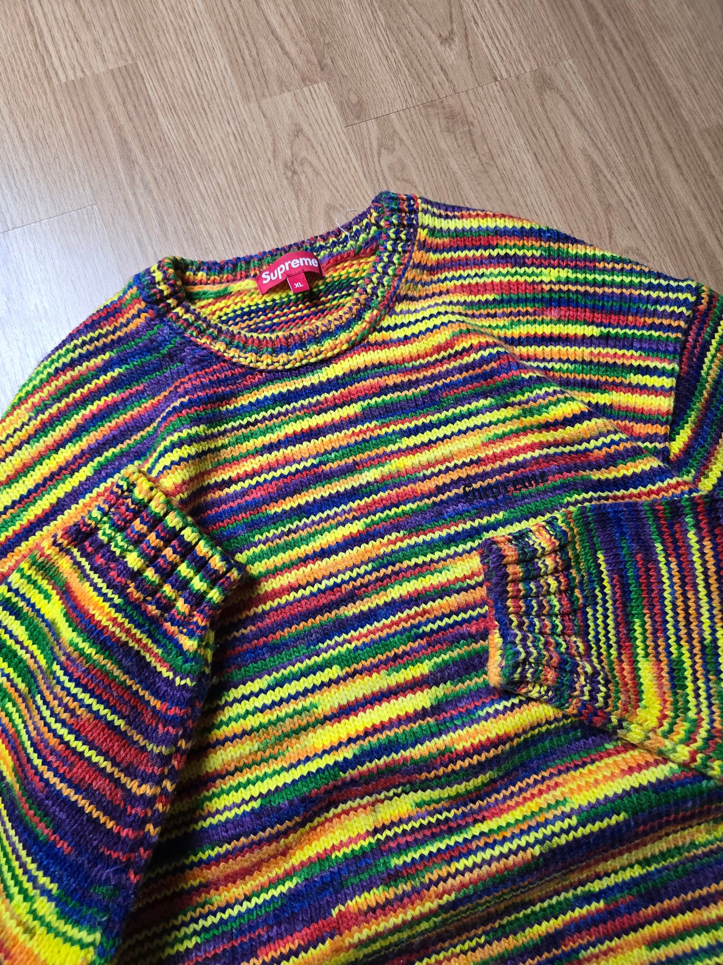 Supreme Static Multi Knit Sweater (XL)