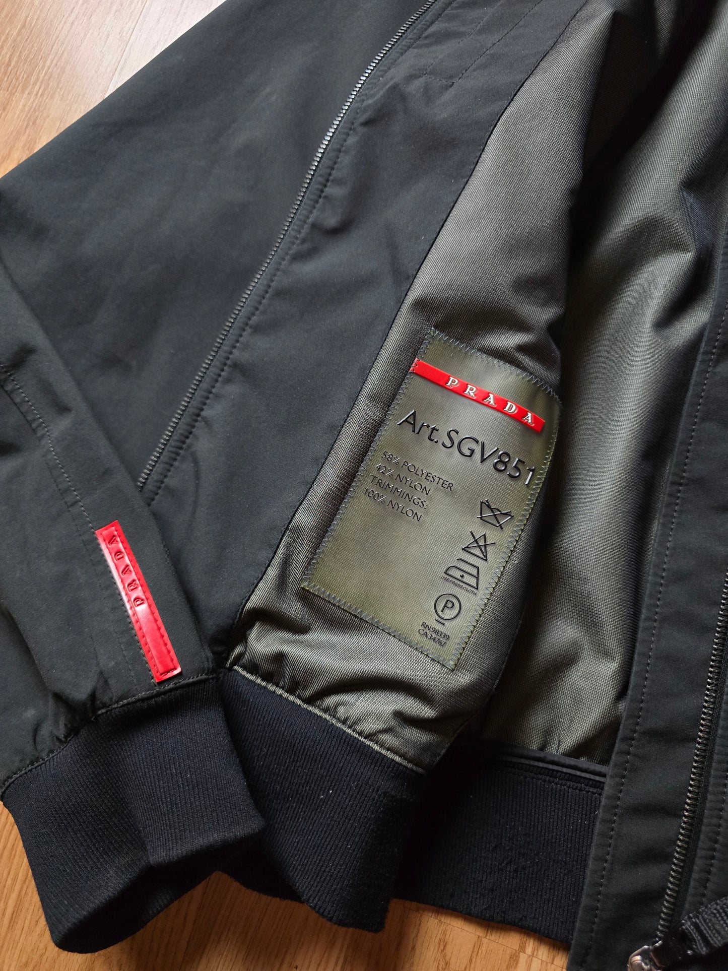 RARE 00s Prada Sport Gore-tex Bomber Jacket (M)