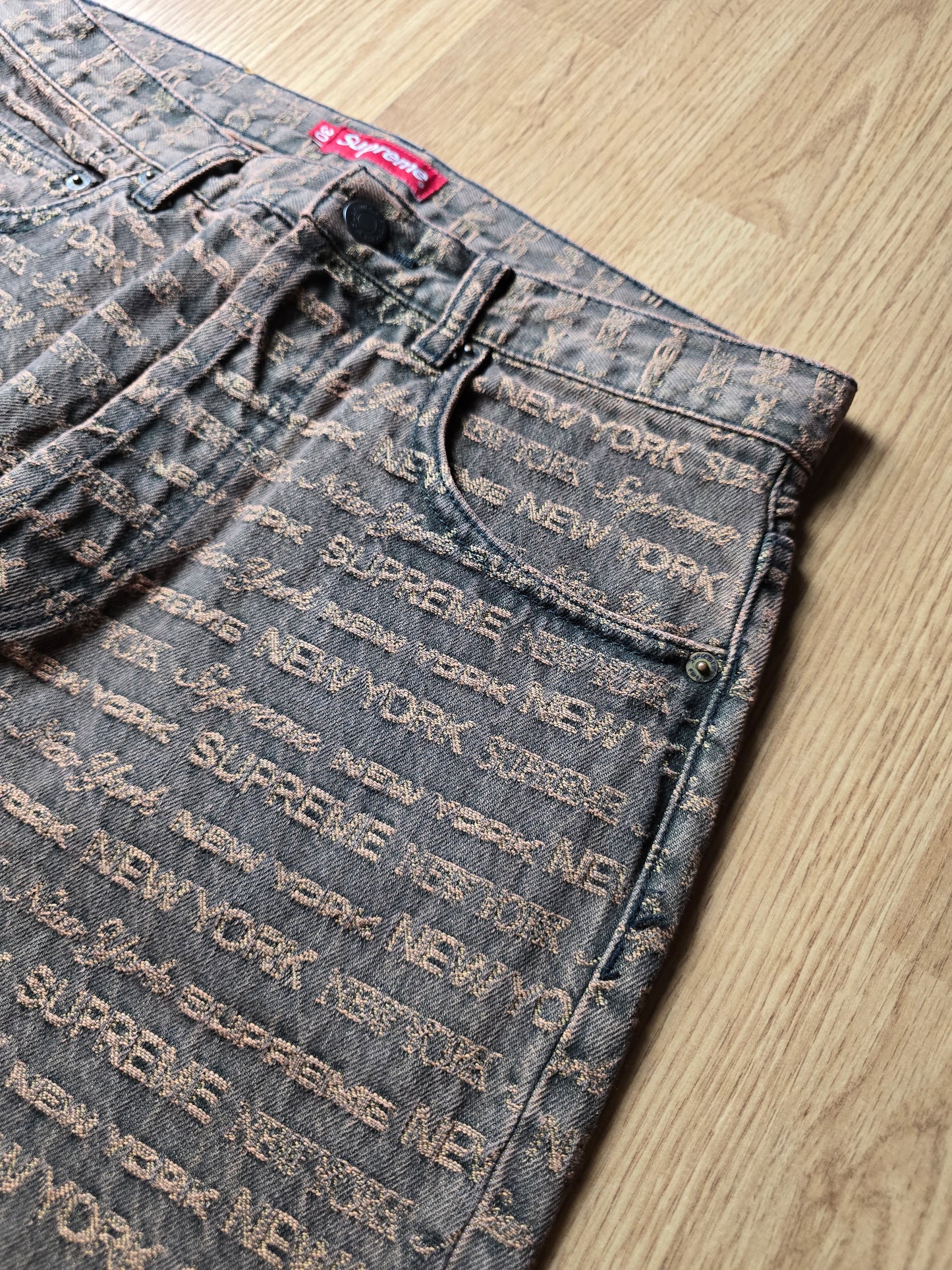 Supreme Multy Type Jaquard Jeans (31x31)