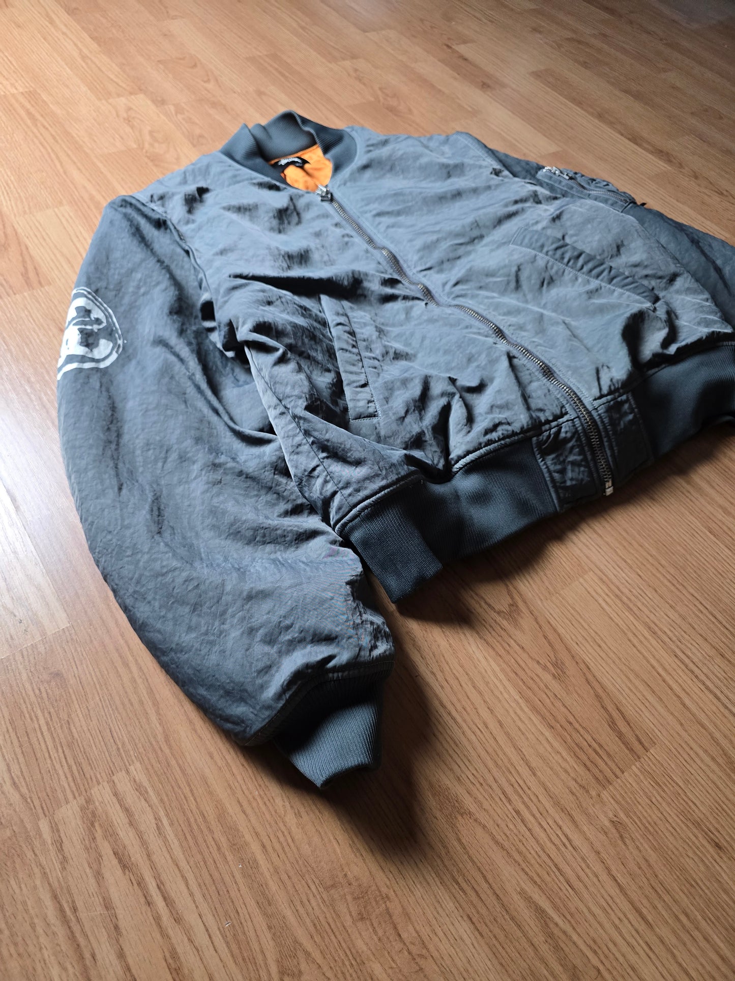 Stussy x Deviation Limited Edition MA-1 Bomber Jacket (M)
