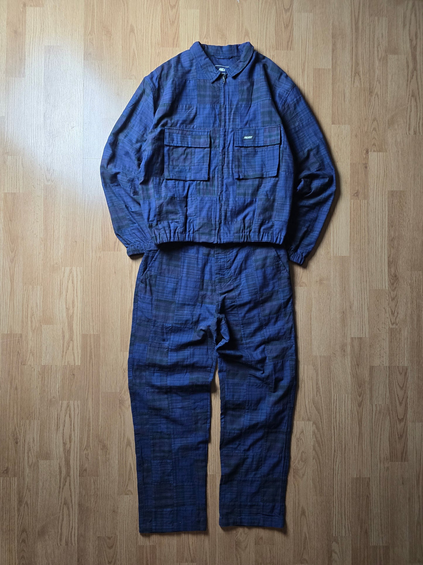 Palace Mad Rass Plaid Full Tracksuit (M)