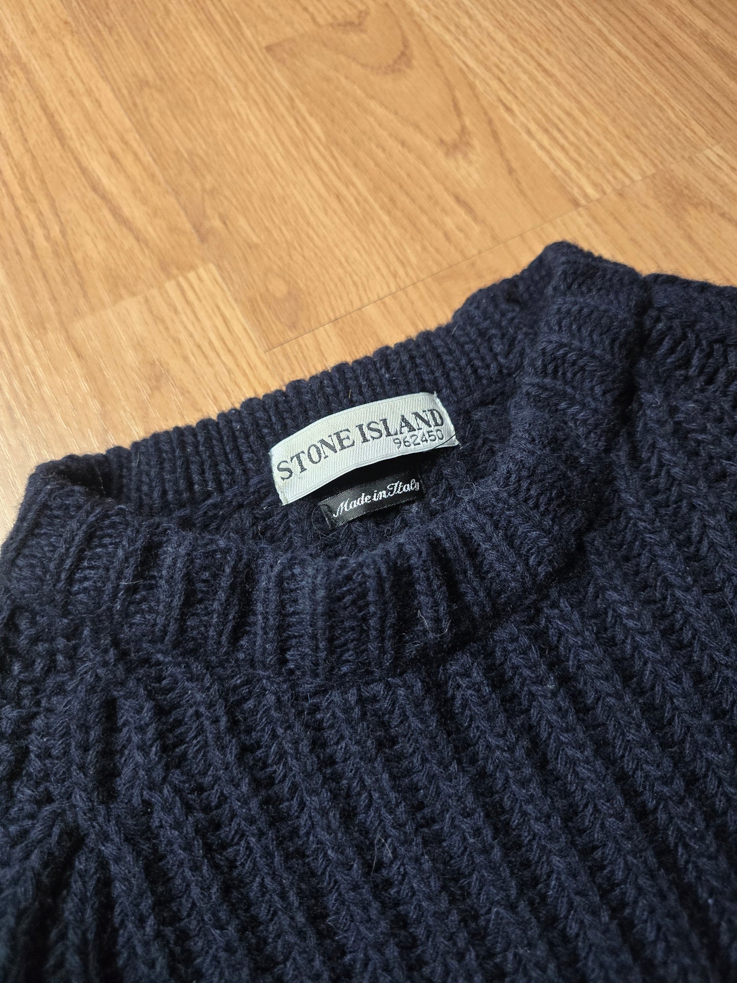 Vintage Stone Island Wool Fisherman Sweater (M)