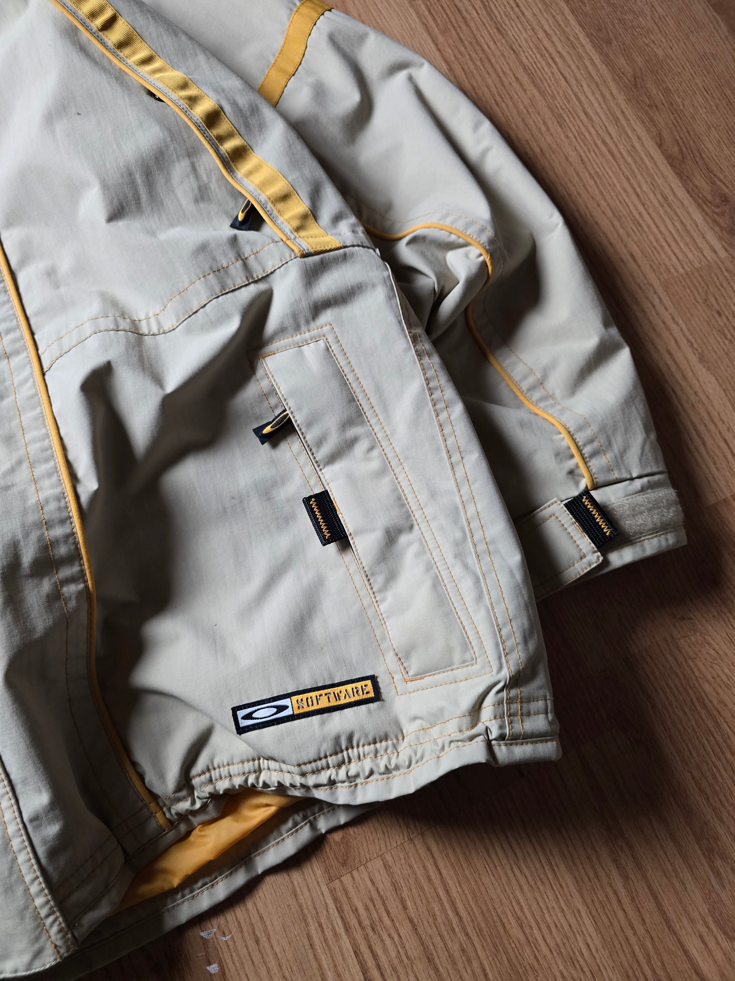RARE Oakley Softwear 90s Contrast Panel Technical Heavyweight Jacket (XL)