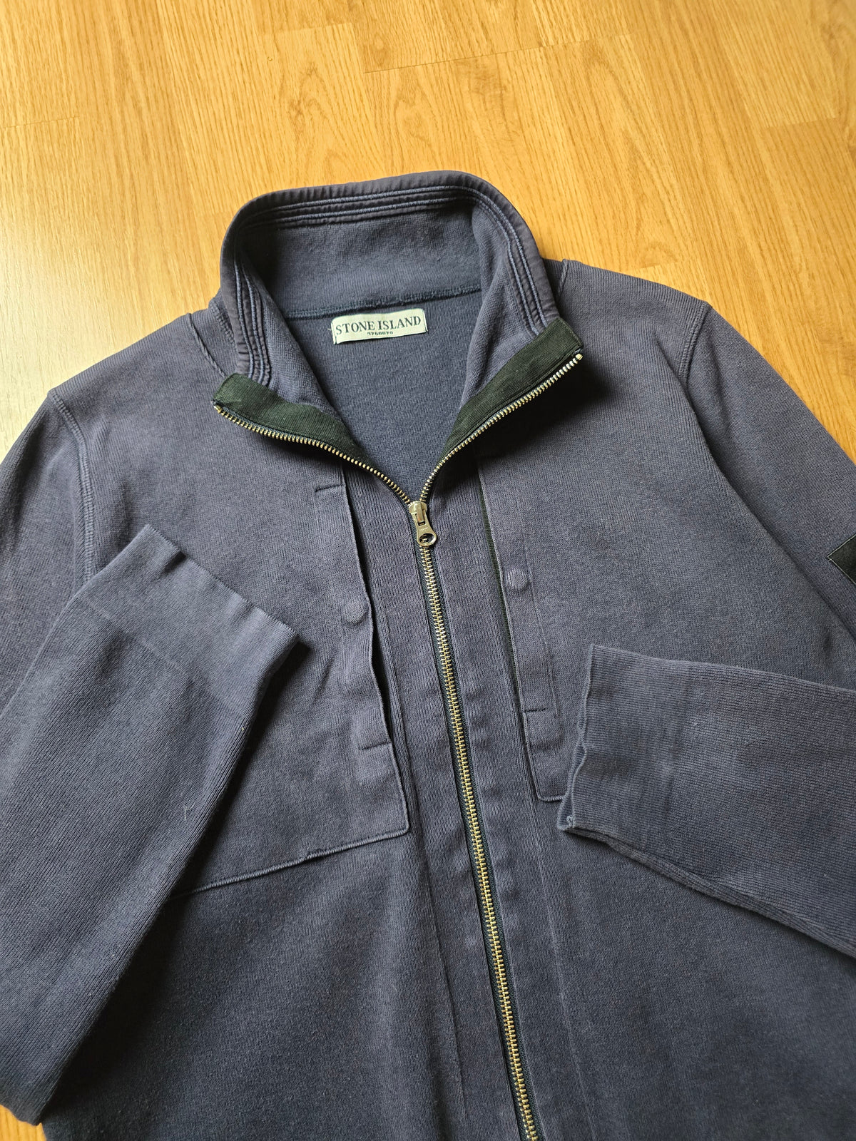 Vintage Stone Island Cotton Zip Jumper (M)