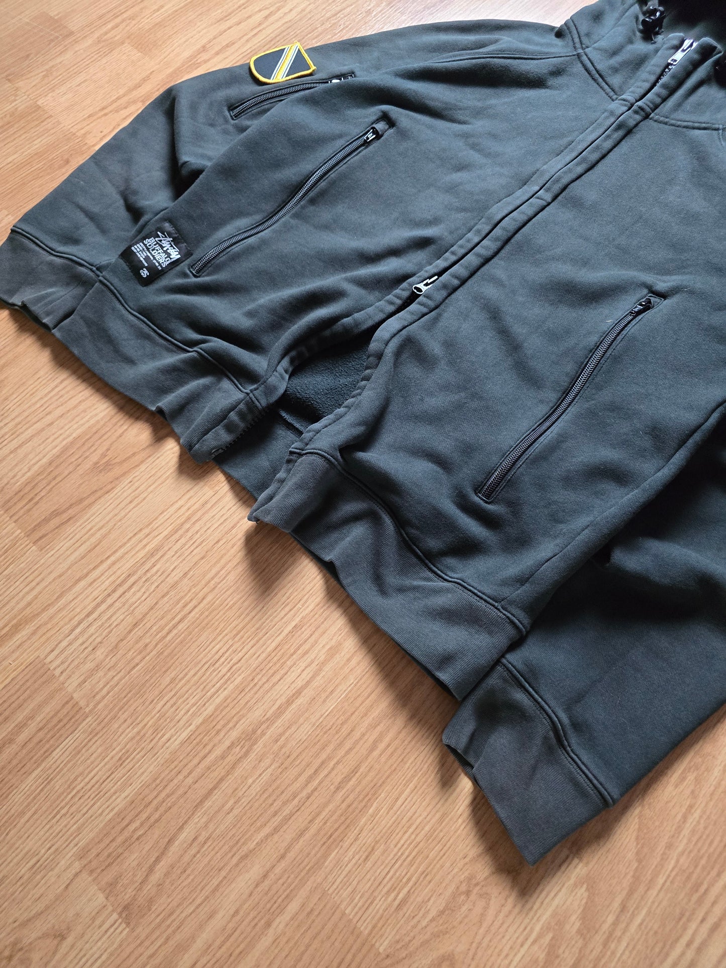 Stussy Buffalo Soldiers Technical Zip Hoodie (M/L)