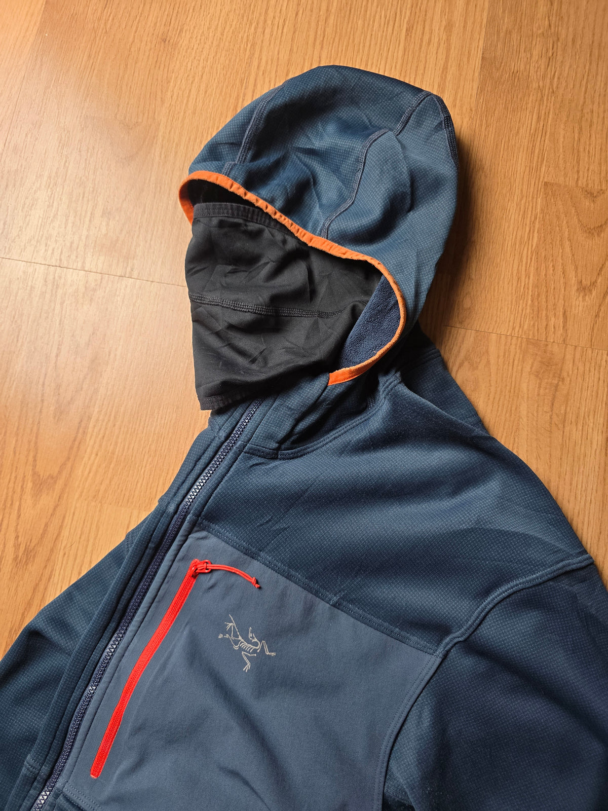 Arc'teryx 'Fortez' Balaclava Fleece Hoodie (M)