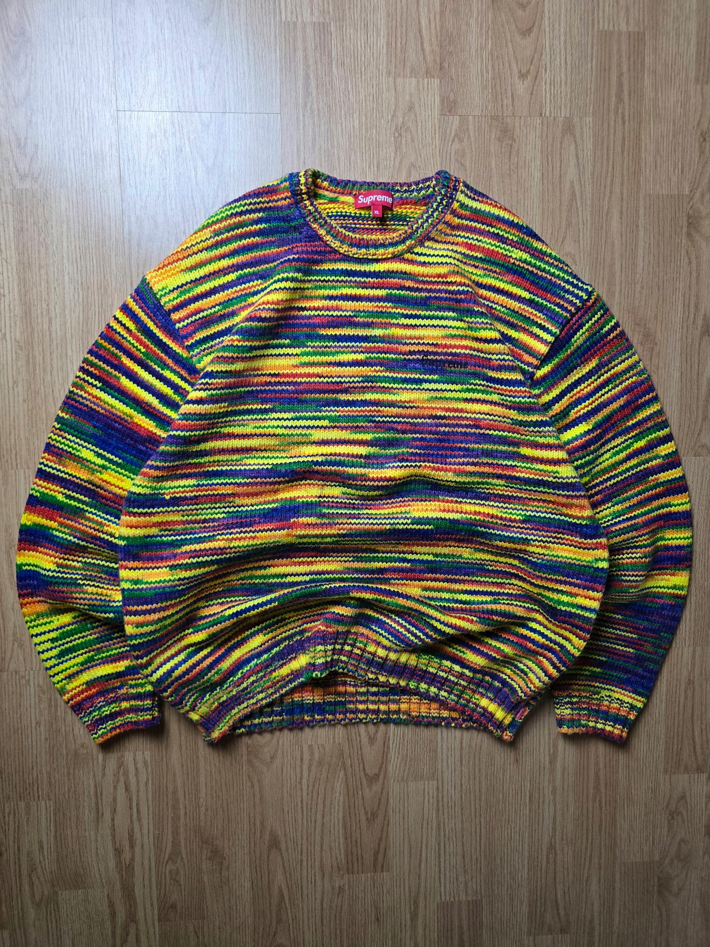 Supreme Static Multi Knit Sweater (XL)