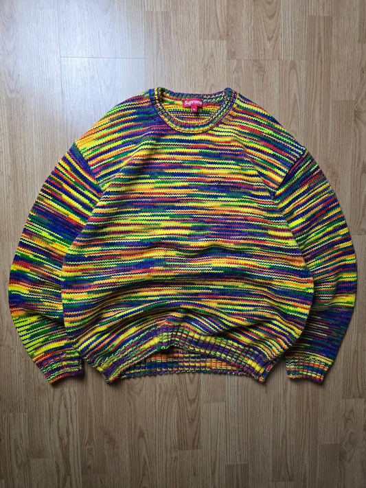 Supreme Static Multi Knit Sweater (XL)