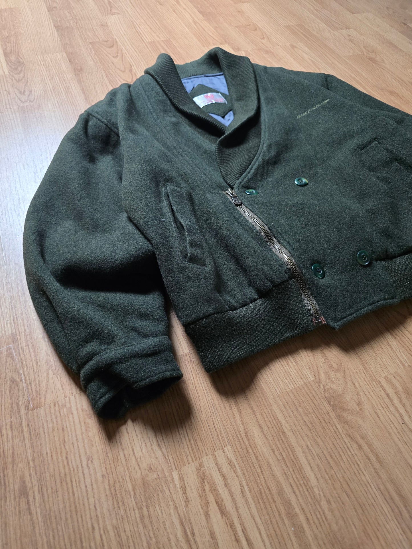 Vintage Balenciaga Double Breasted Wool Jacket (L)
