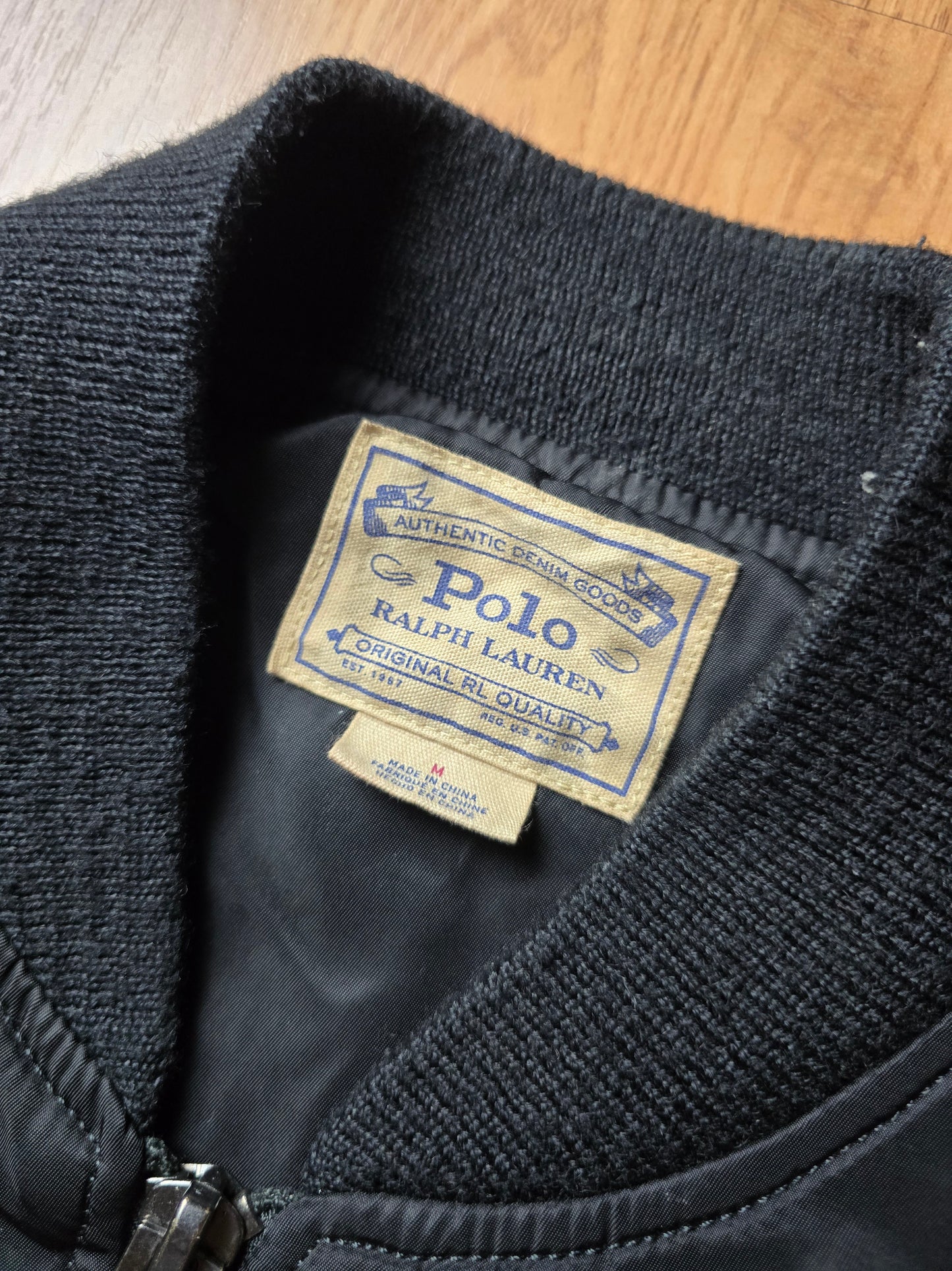 Polo Ralph Lauren Twill  Flight Bomber Jacket (M)