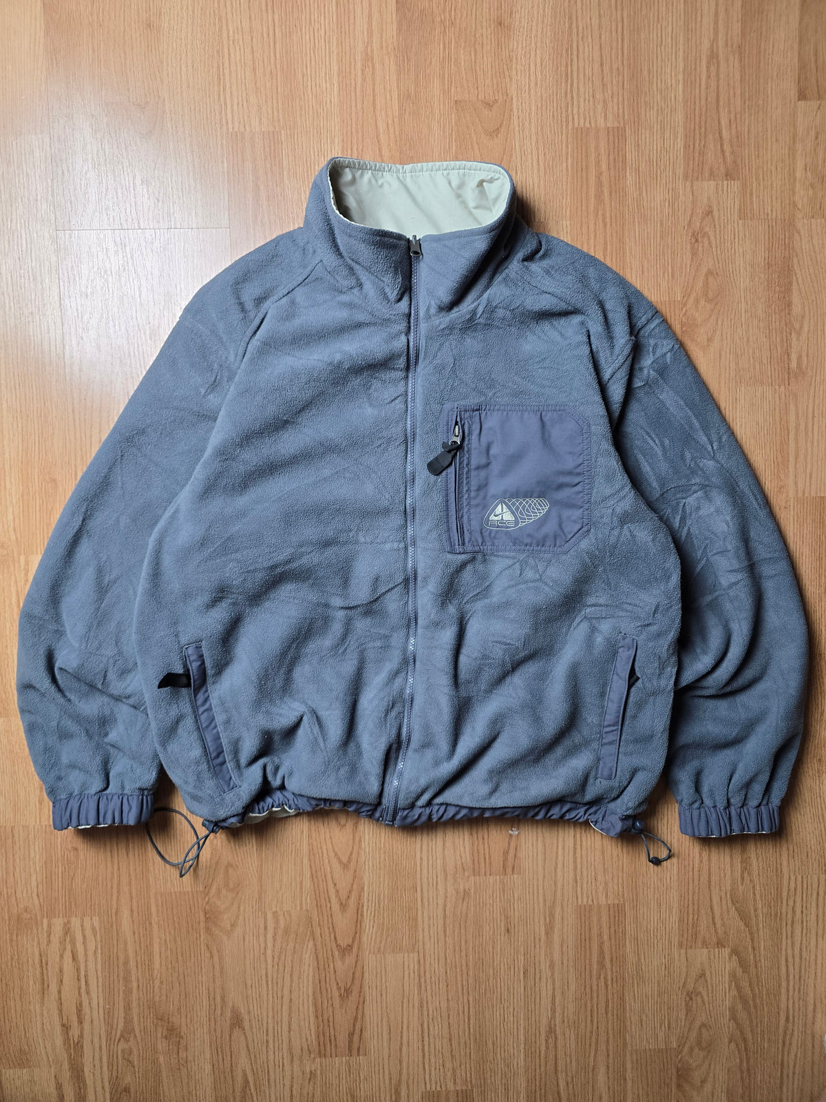 RARE 00s Nike ACG Reversible Heavyweight Fleece Jacket (L)