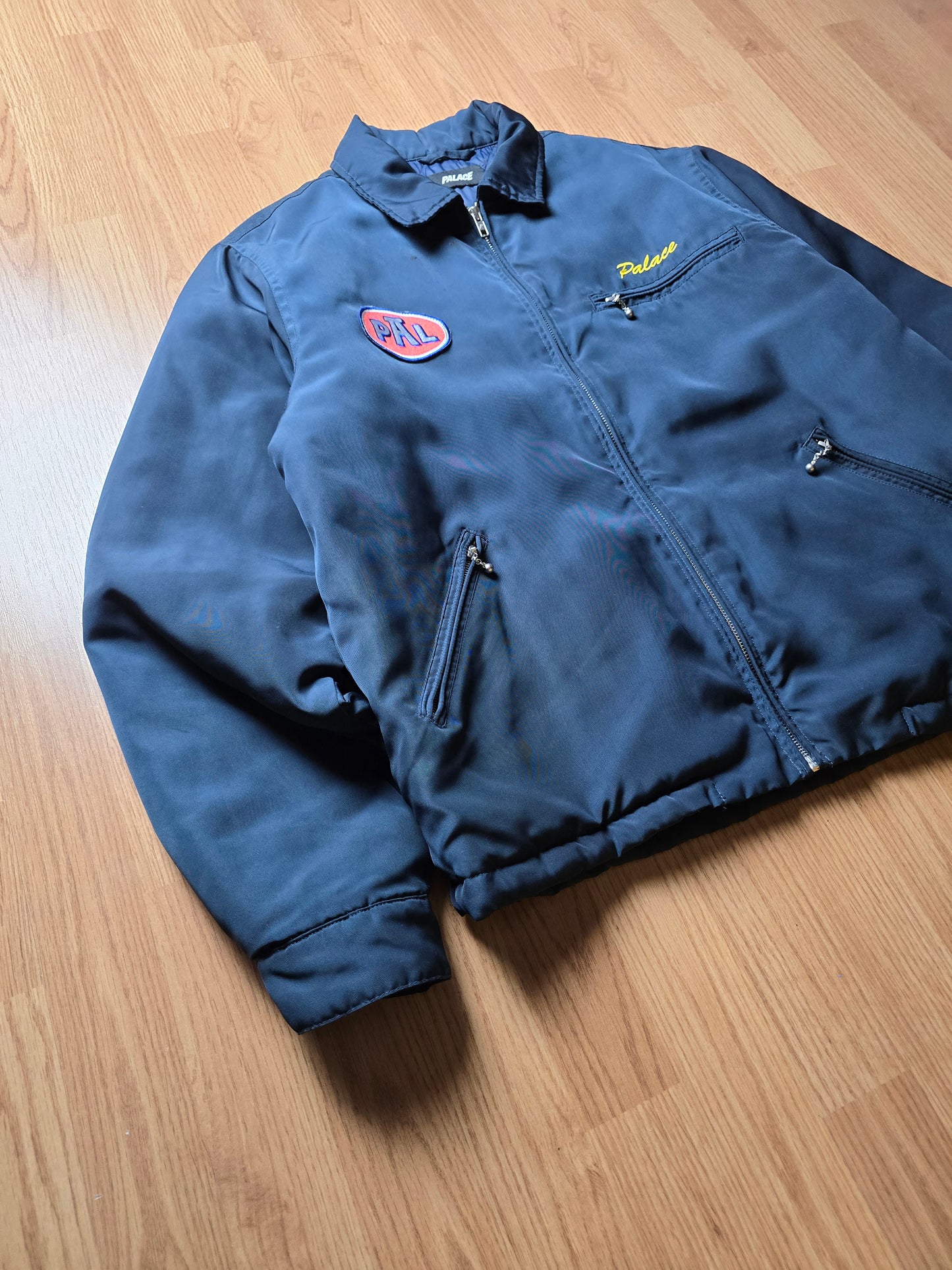 Palace Mechanic Quilt Lined Bomber Jacket (M/L)
