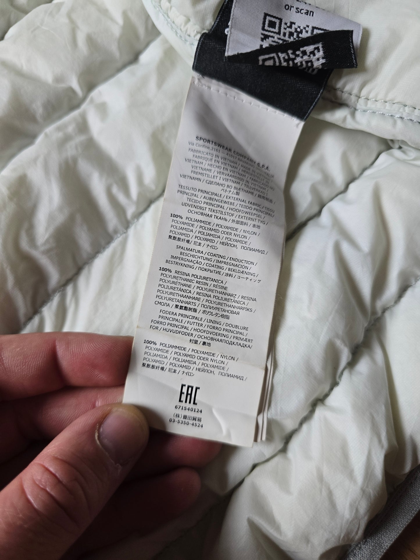Stone Island Garment Dyed Micro Yarn Down Puffer Jacket (M/L)