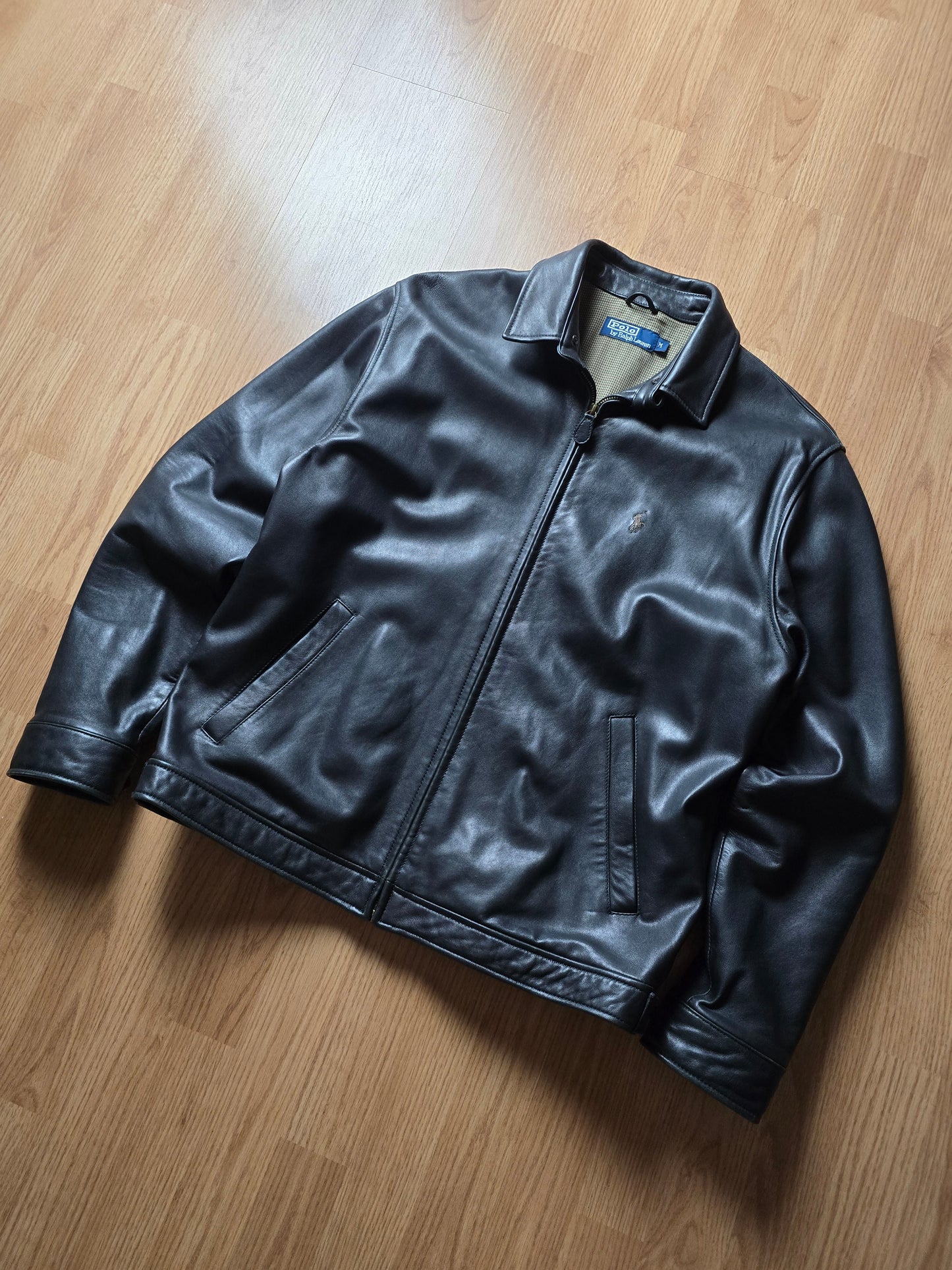 Polo Ralph Lauren Heavyweight Leather Jacket (M)