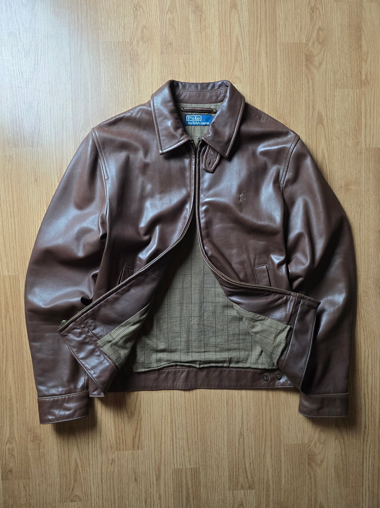 Polo Ralph Lauren Heavyweight Leather Jacket (S)