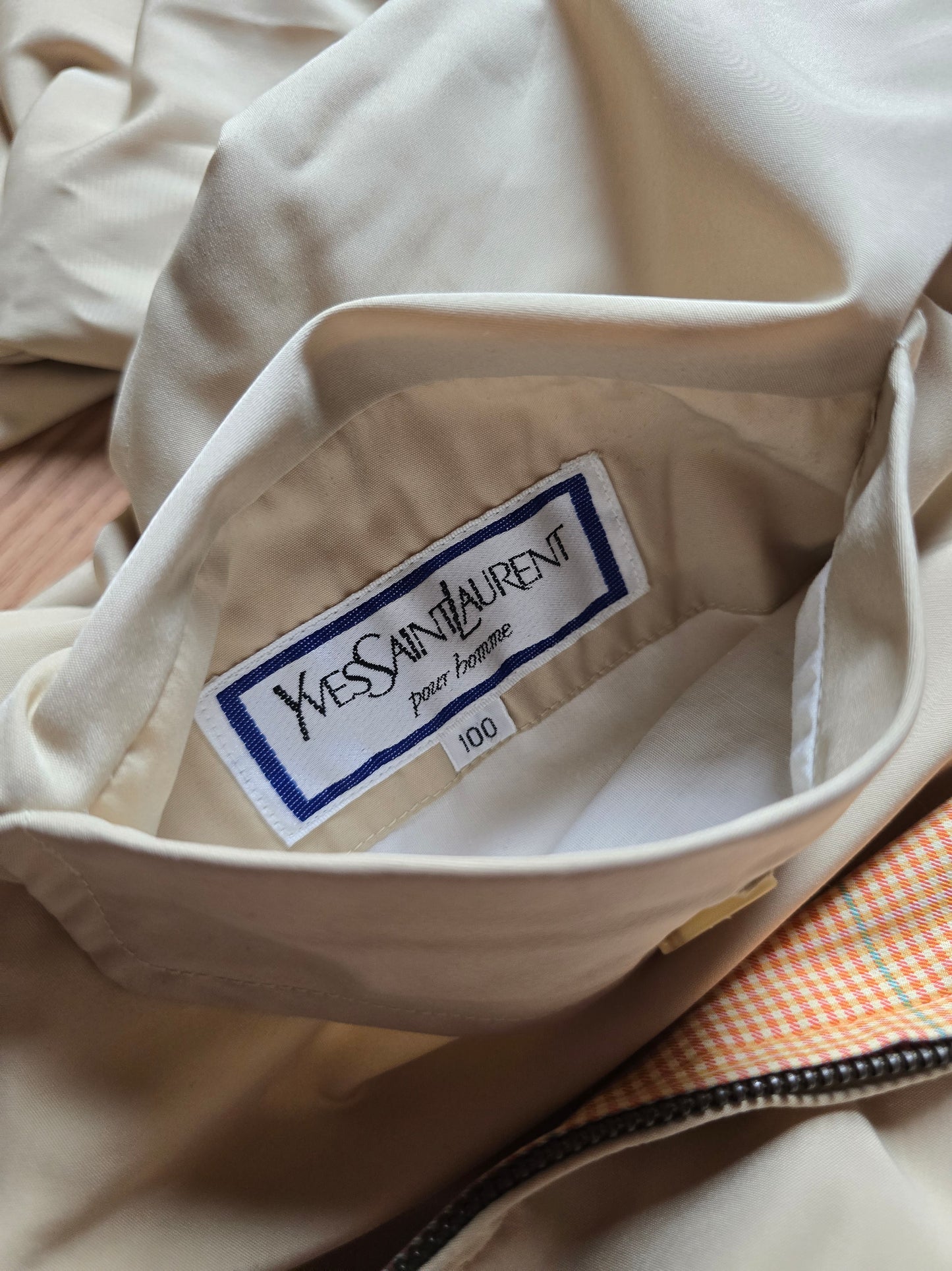 Vintage YSL Pour Homme Reversible Harrington Jacket (M/L)