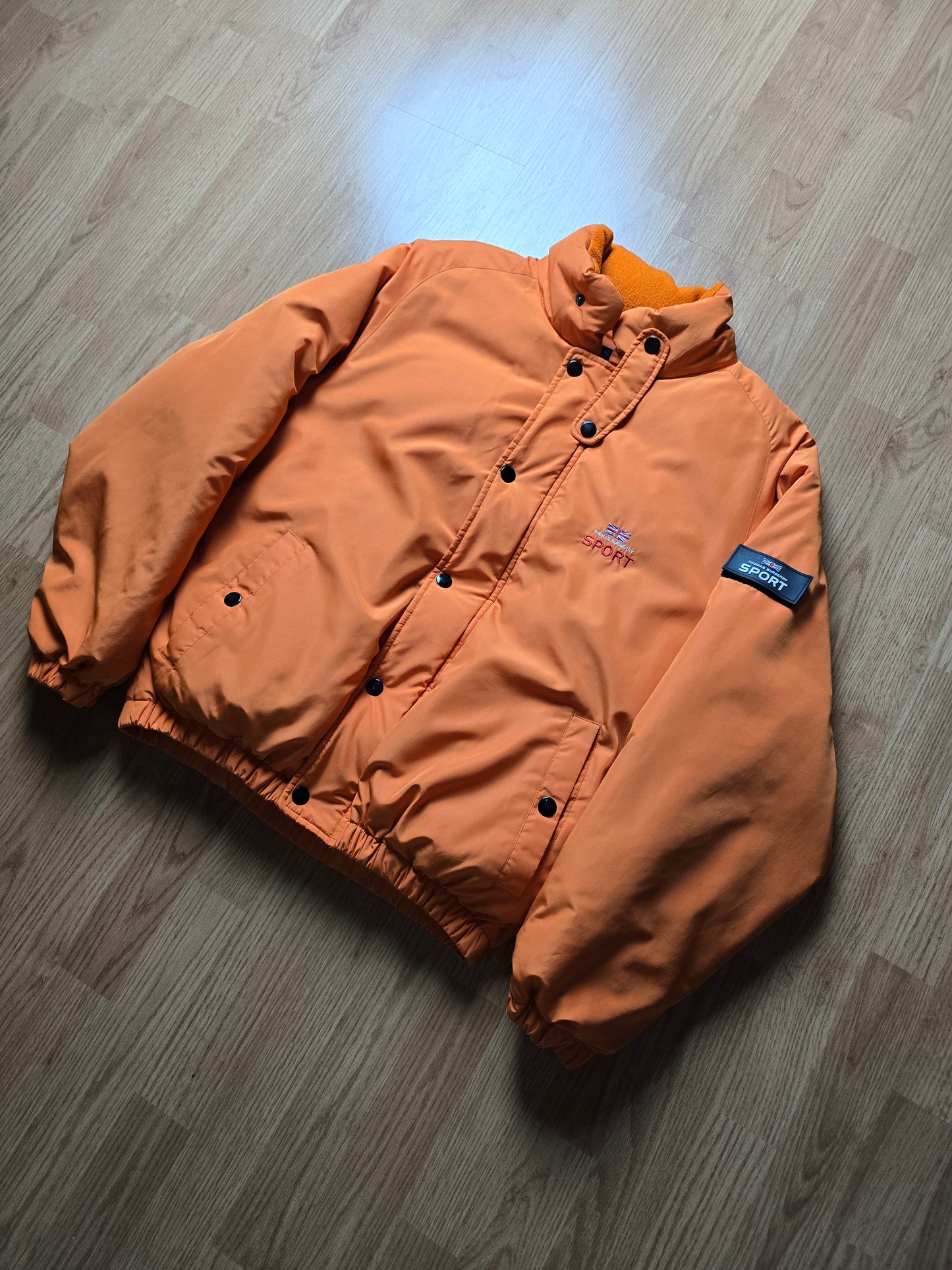 RARE 90s Burberry Sport Sailing Down Puffer Jacket (S/M)