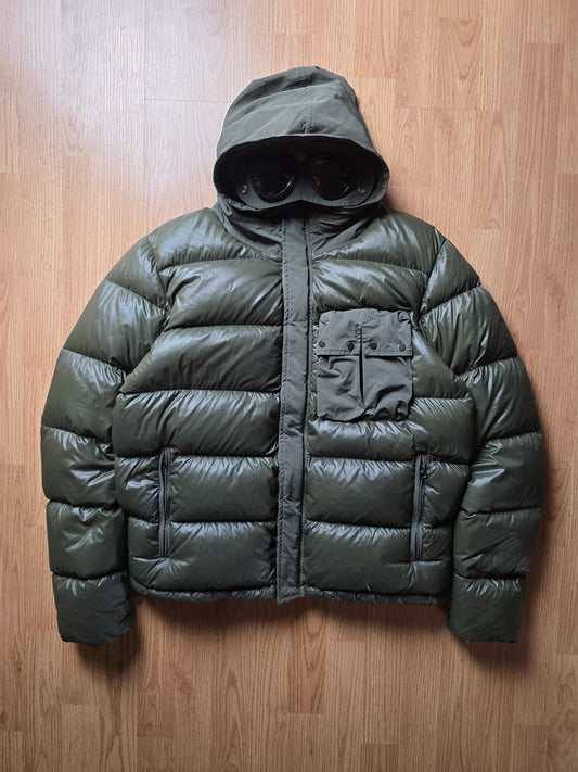 C.P. Company DD Shell Goggle Down Puffer Jacket (M)