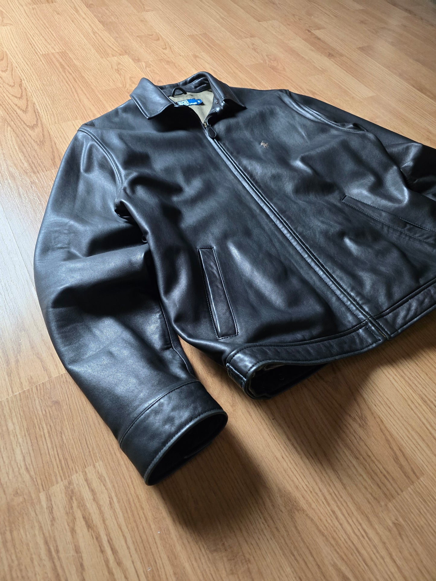 Polo Ralph Lauren Heavyweight Leather Jacket (M)