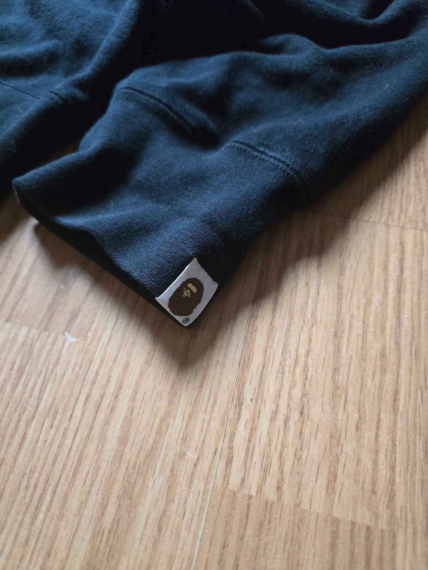 BAPE WGM Shark Emblem Crewneck Sweatshirt (XL/XXL)