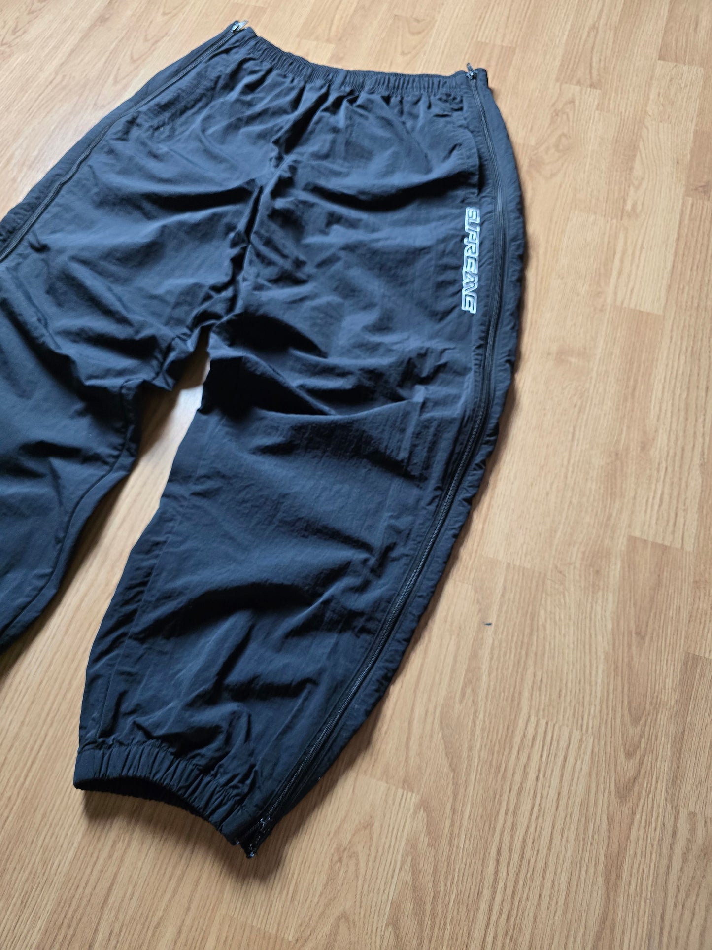 Supreme Full Zip Baggy Warm Up Track Pants (L)