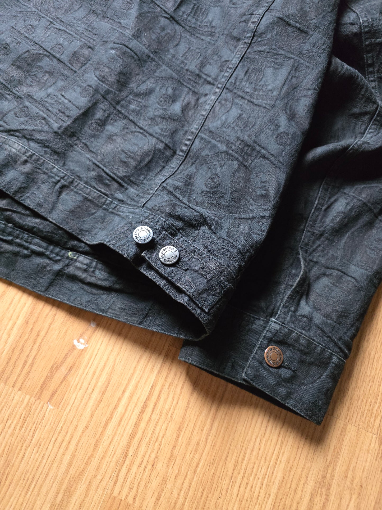Supreme 100 Dollar Bill Denim Jacket (L)