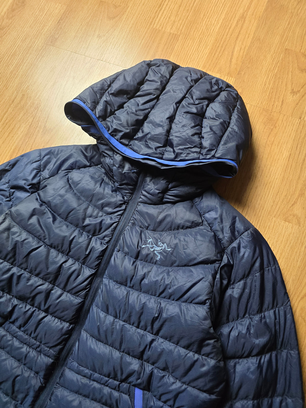 W/ Arc'teryx 'Cerium LT Hoody' Down Filled Puffer Jacket (S)
