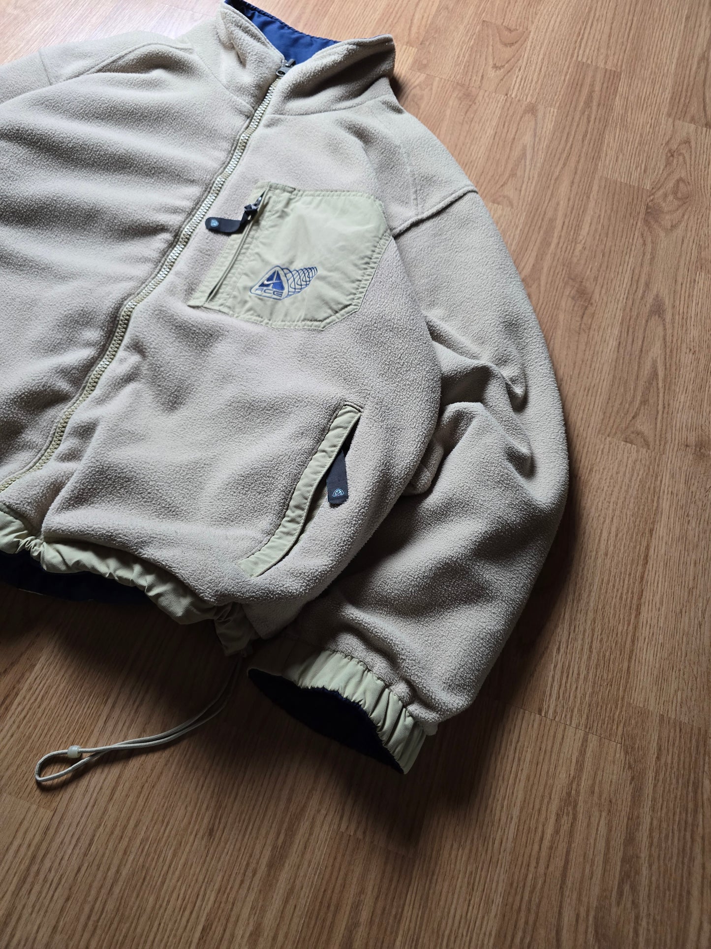 RARE 00s Nike ACG Reversible Heavyweight Fleece Jacket (M/L)