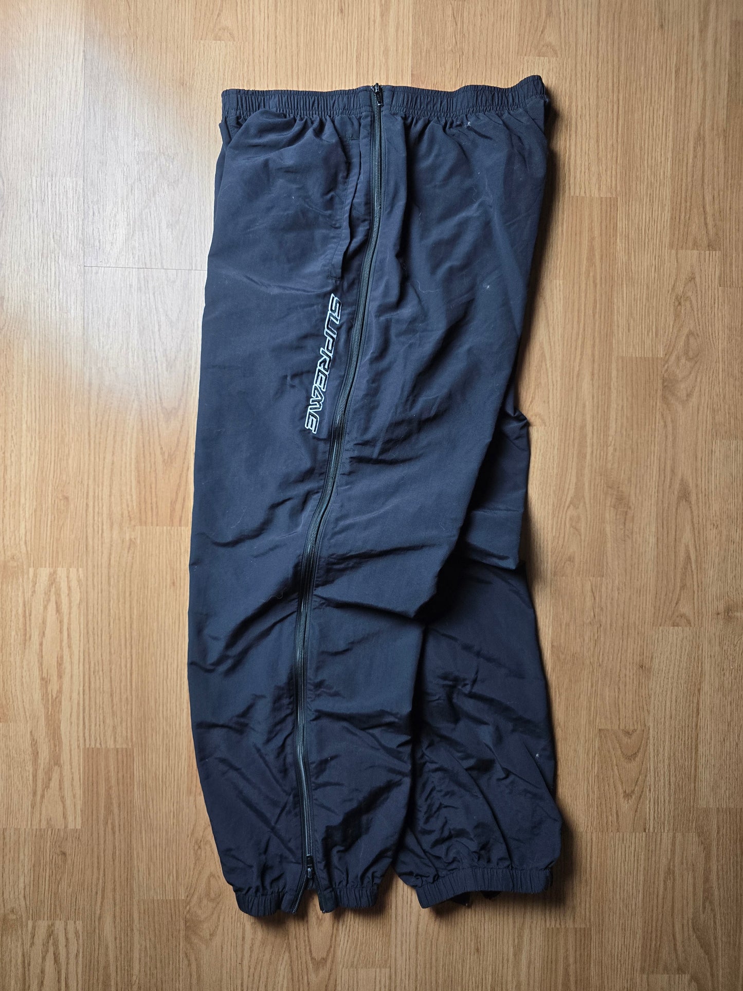 Supreme Full Zip Baggy Warm Up Track Pants (L)