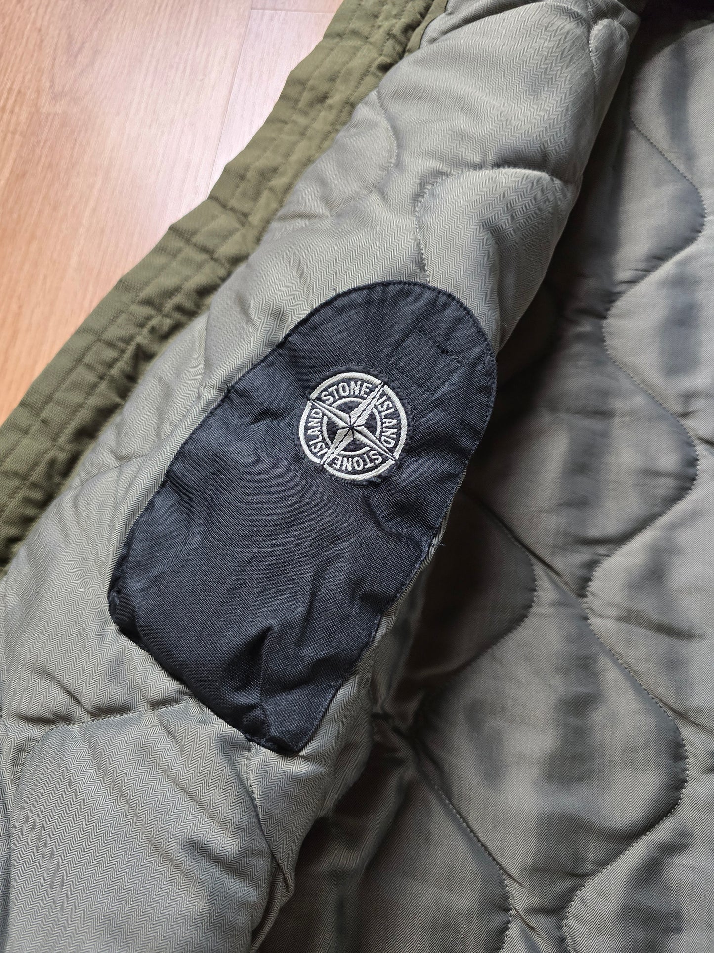 Vintage Stone Island AW01 Wool Canvas Jacket (XL)