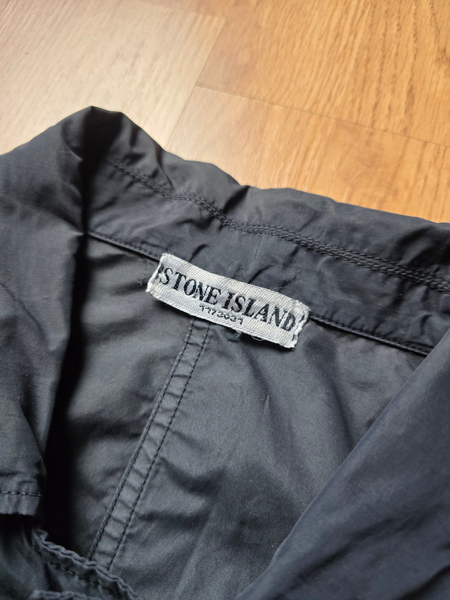 00s Stone Island Nylon Lightweight Zip Overshirt (M)