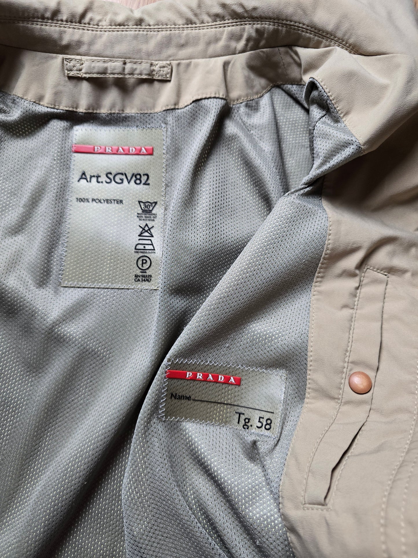 00s Prada Sport Linea Rosa Harrington Jacket (L)