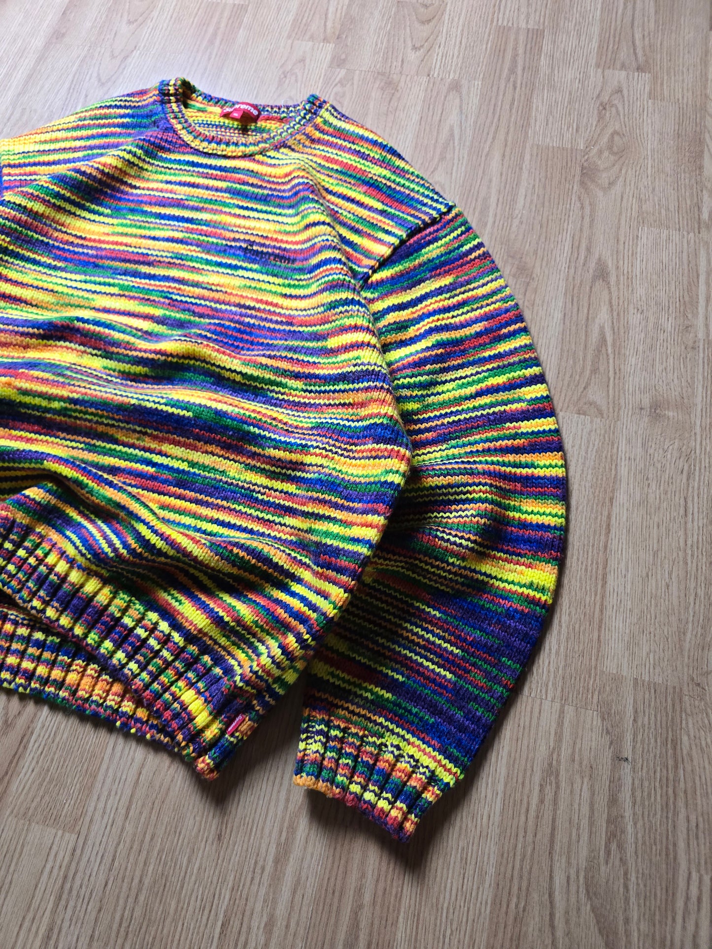 Supreme Static Multi Knit Sweater (XL)