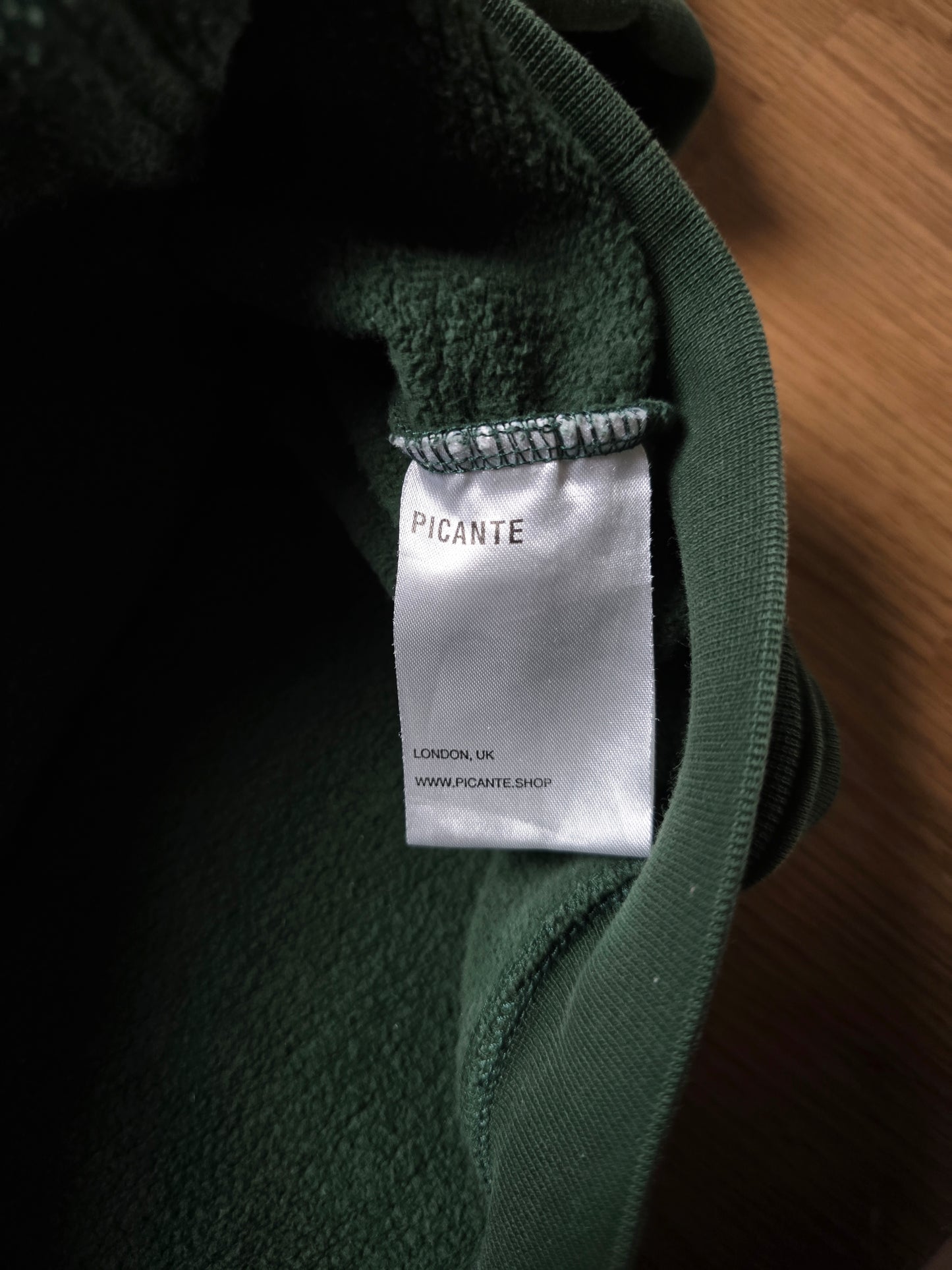 Picante Boxy Spellout Hoodie (M)