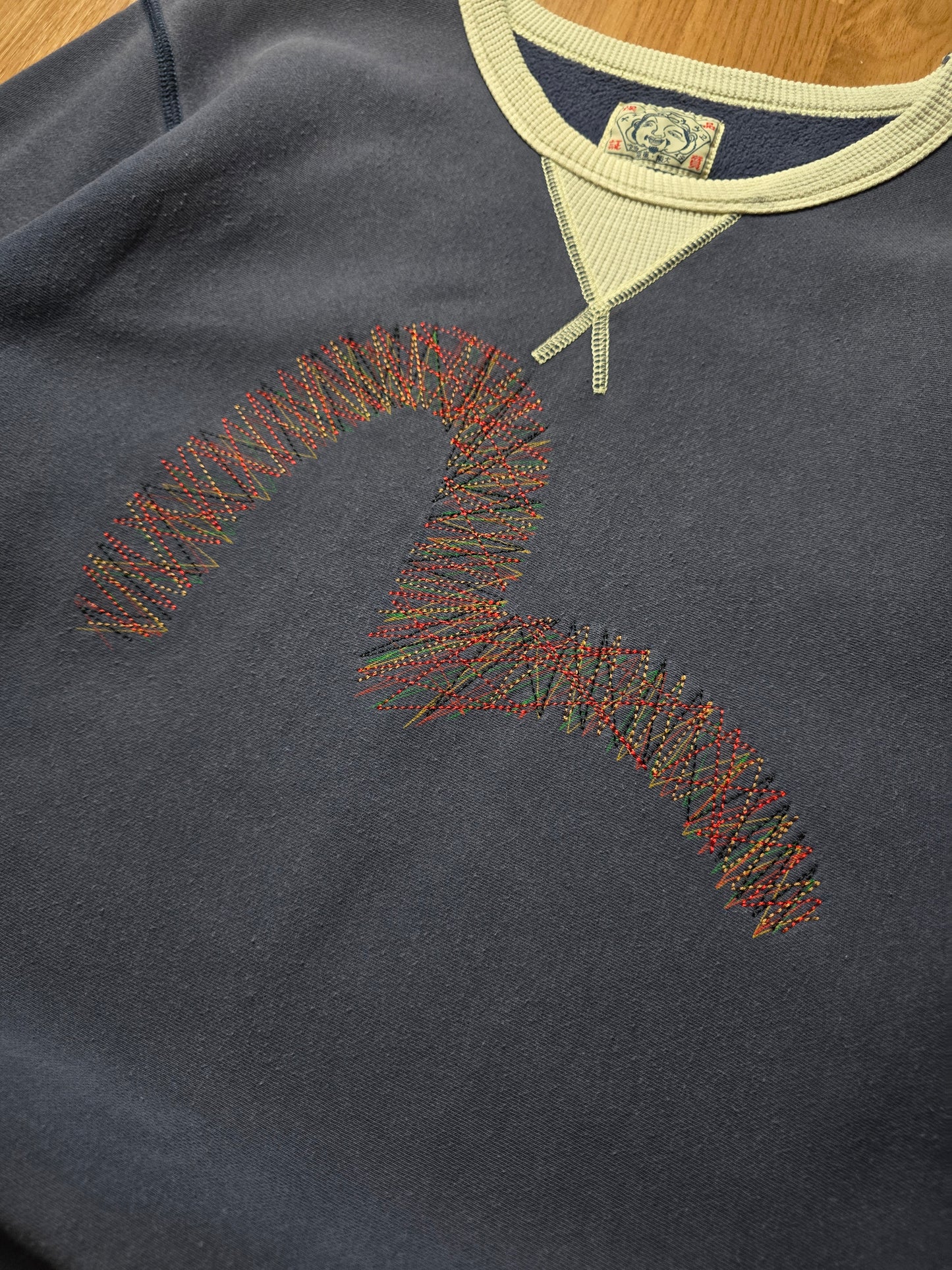 00s Evisu Embroidered Gull Crewneck Sweatshirt (L)