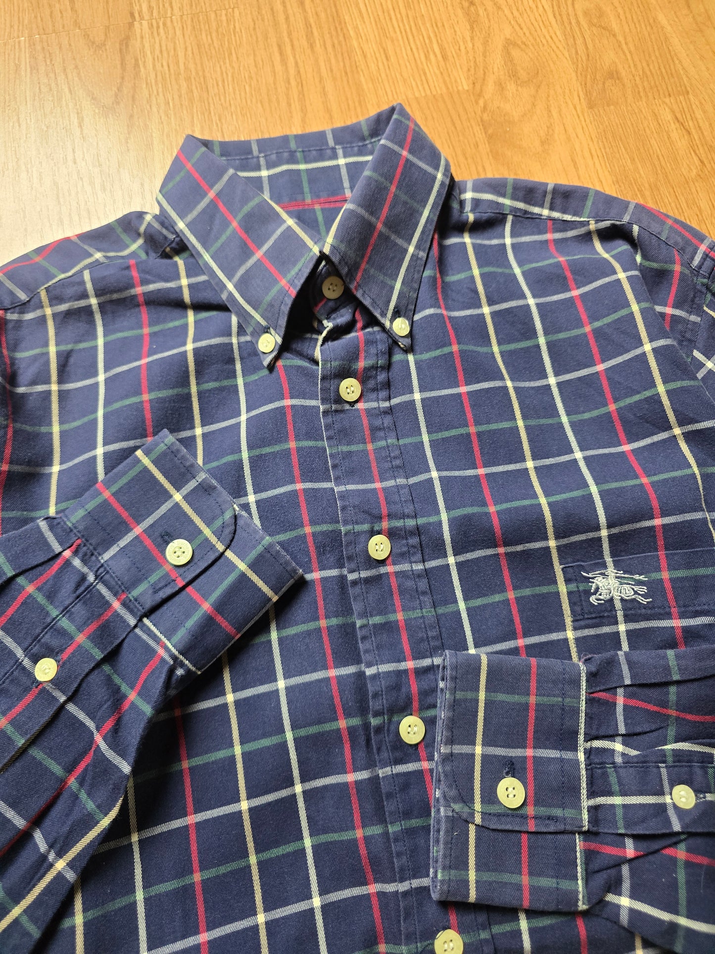 Vintage Burberry LS Nova Check Flannel Shirt (S)