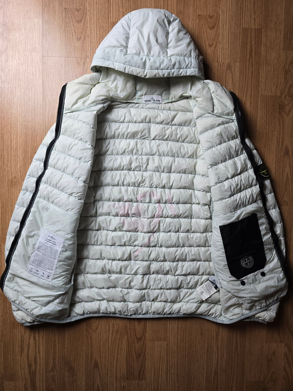 Stone Island Garment Dyed Micro Yarn Down Puffer Jacket (M/L)