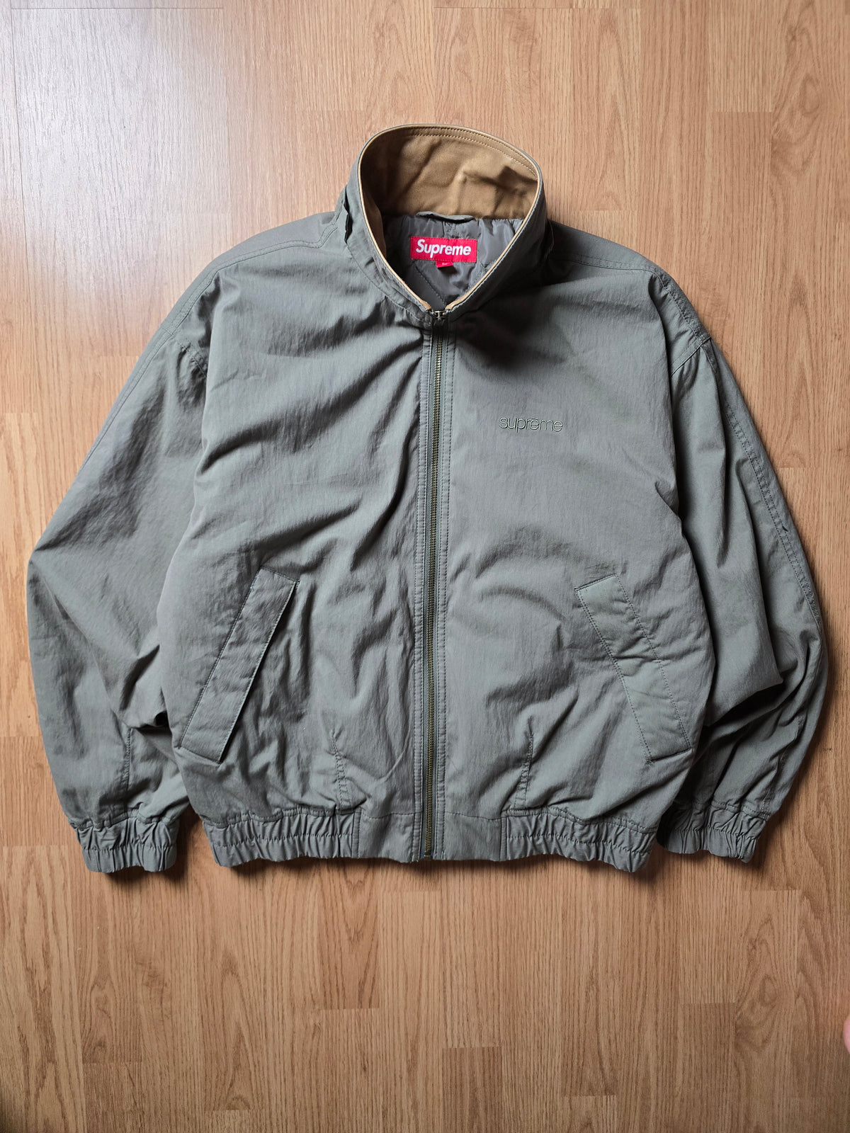 Supreme Leather Colar Utility Jacket (S/M)
