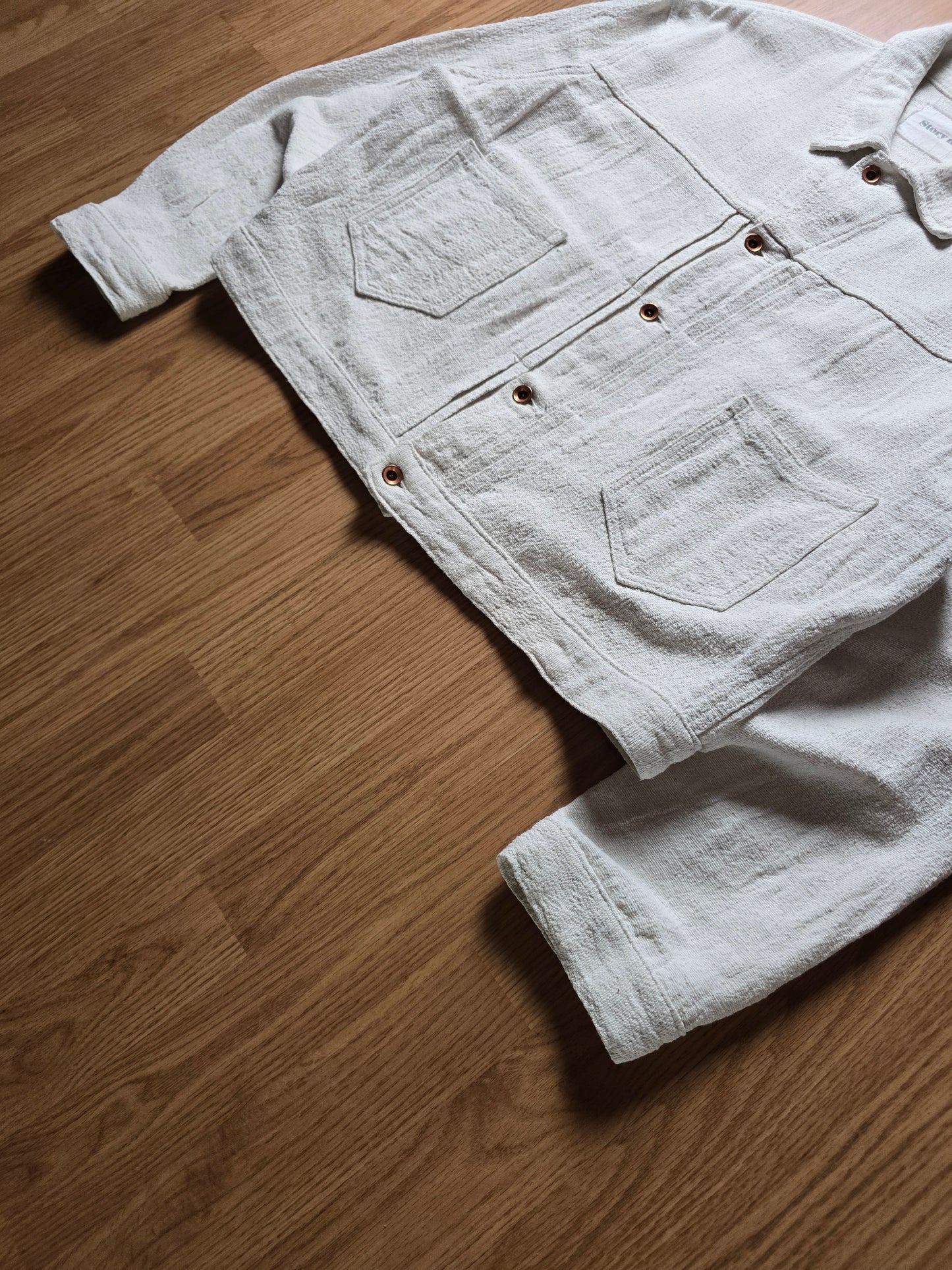 Story MFG Sundae Undyed Organic Handloom Jacket (M)