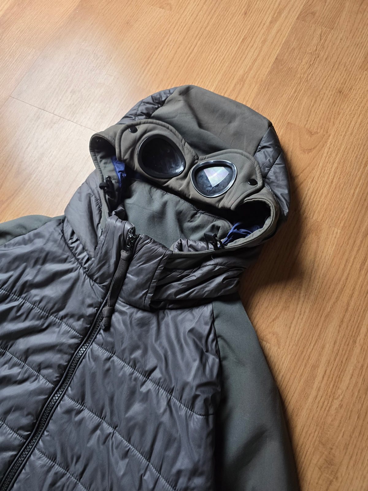 C.P. Company Hybrid Soft Shell Goggle Jacket (L)