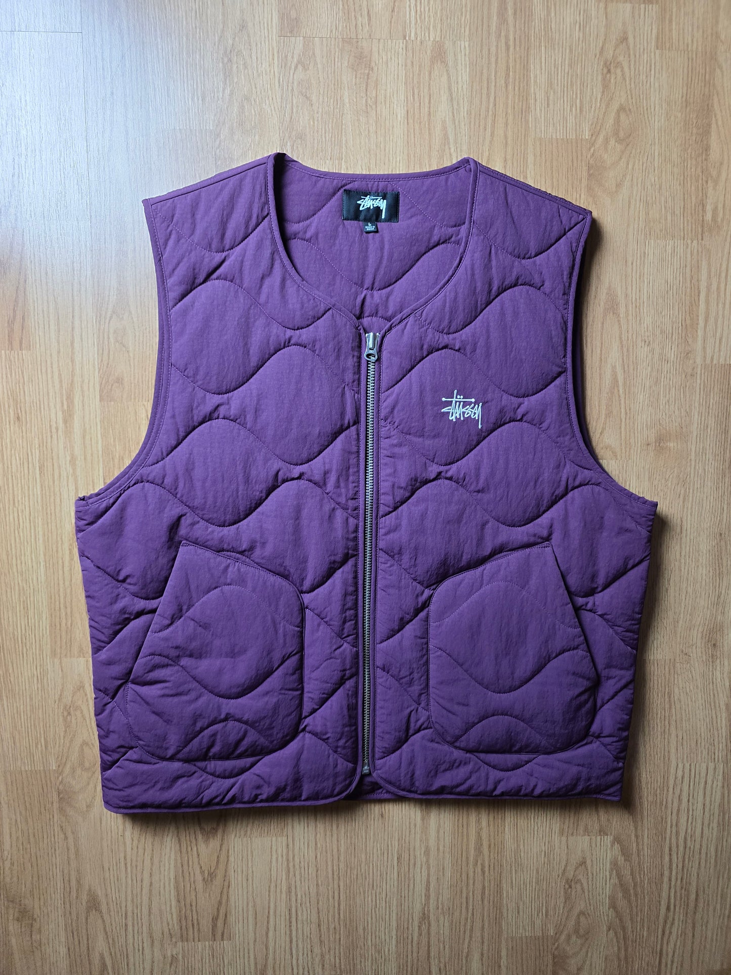 Stussy Recycled Nylon Liner Vest (L)