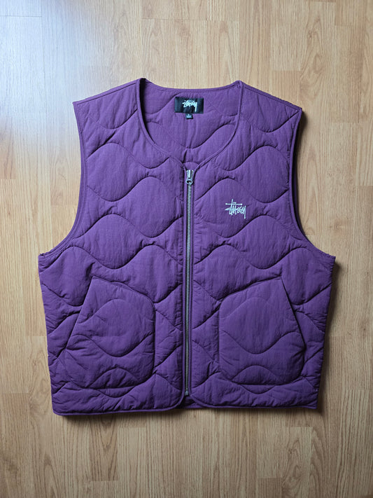 Stussy Recycled Nylon Liner Vest (L)