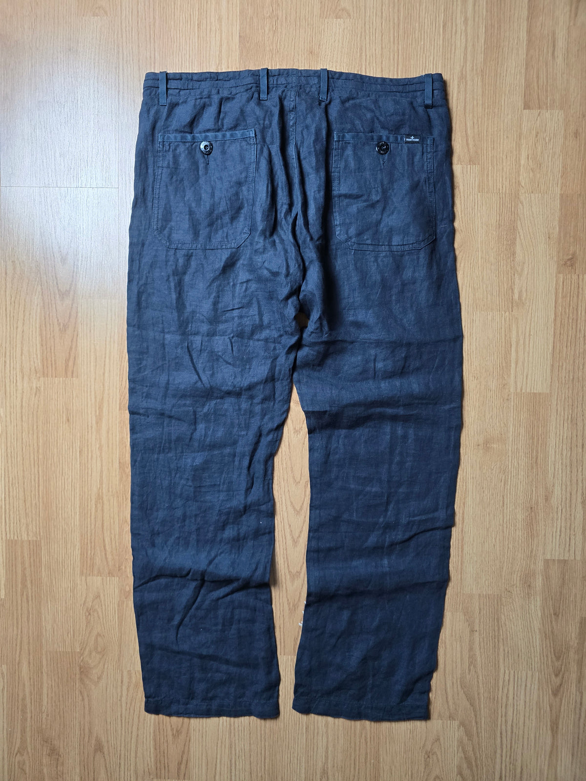 Stone Island Baggy Lino Flax/Linen Pants (34x34)