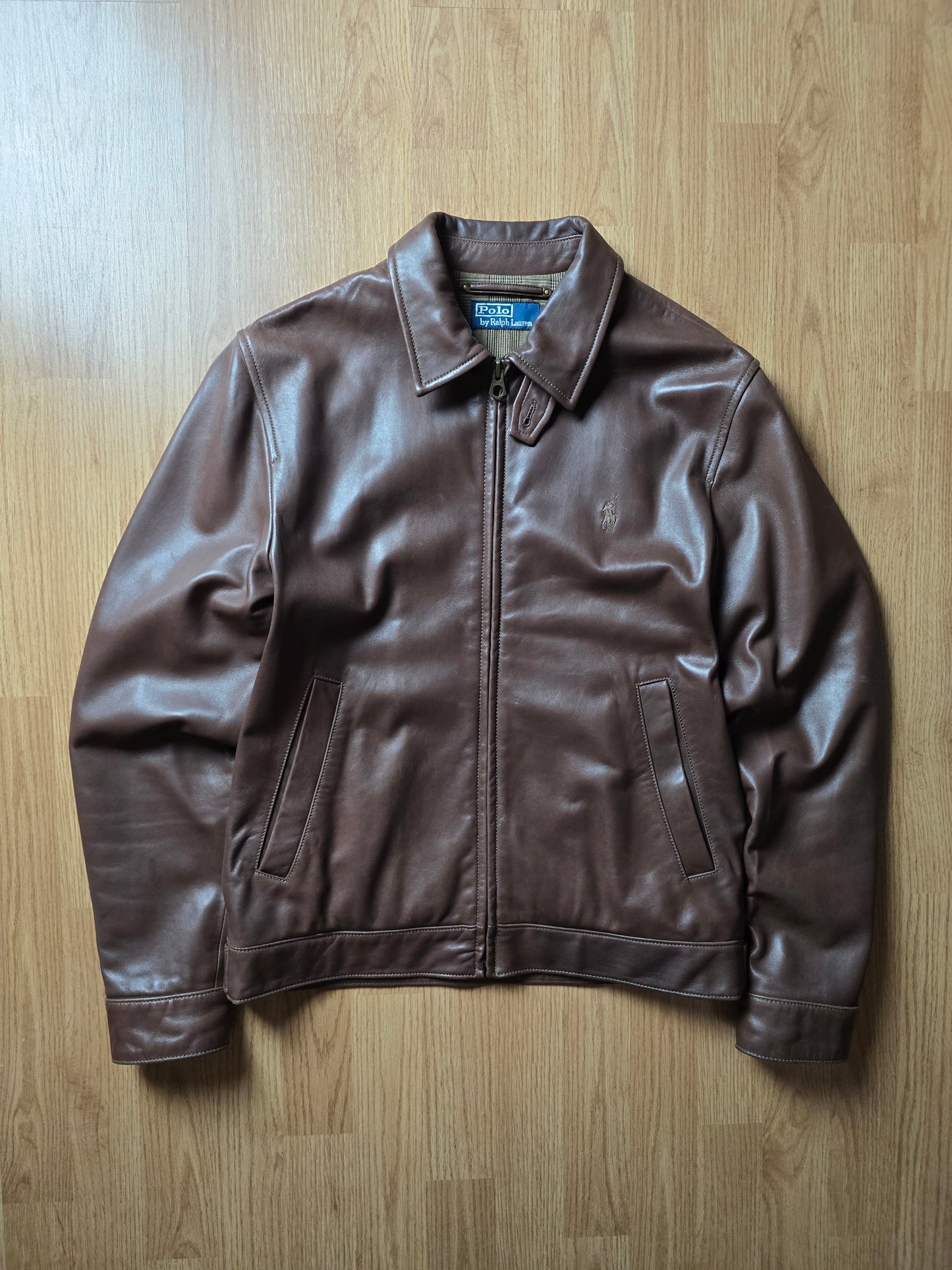 Polo Ralph Lauren Heavyweight Leather Jacket (S)