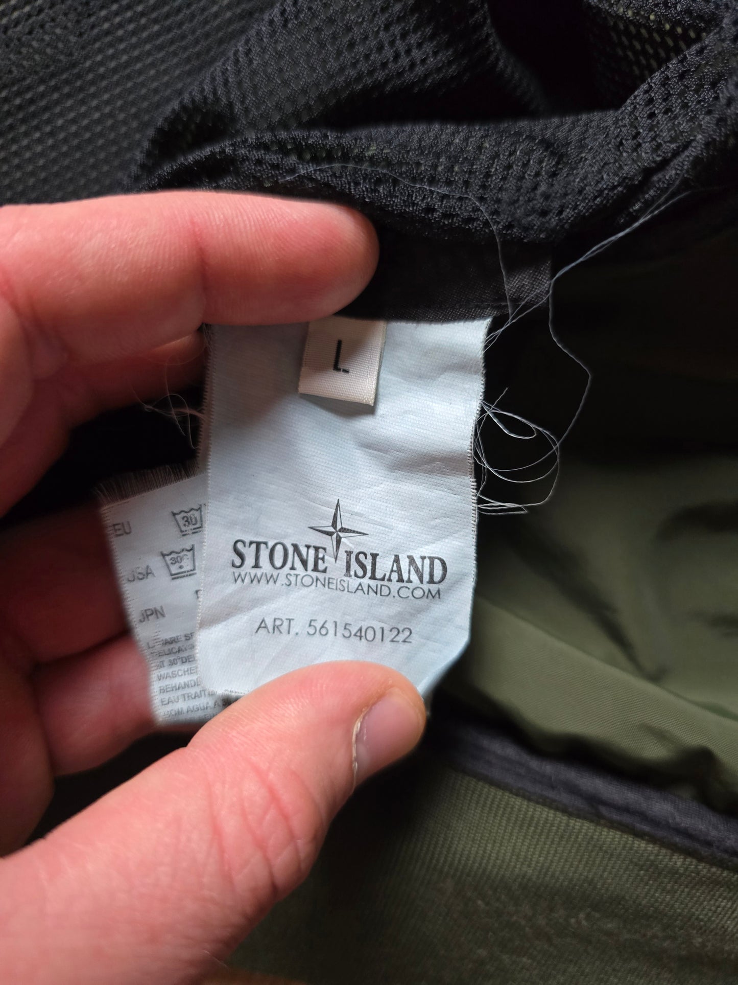 Stone Island Micro Reps Lightweight Bomber Jacket (M)