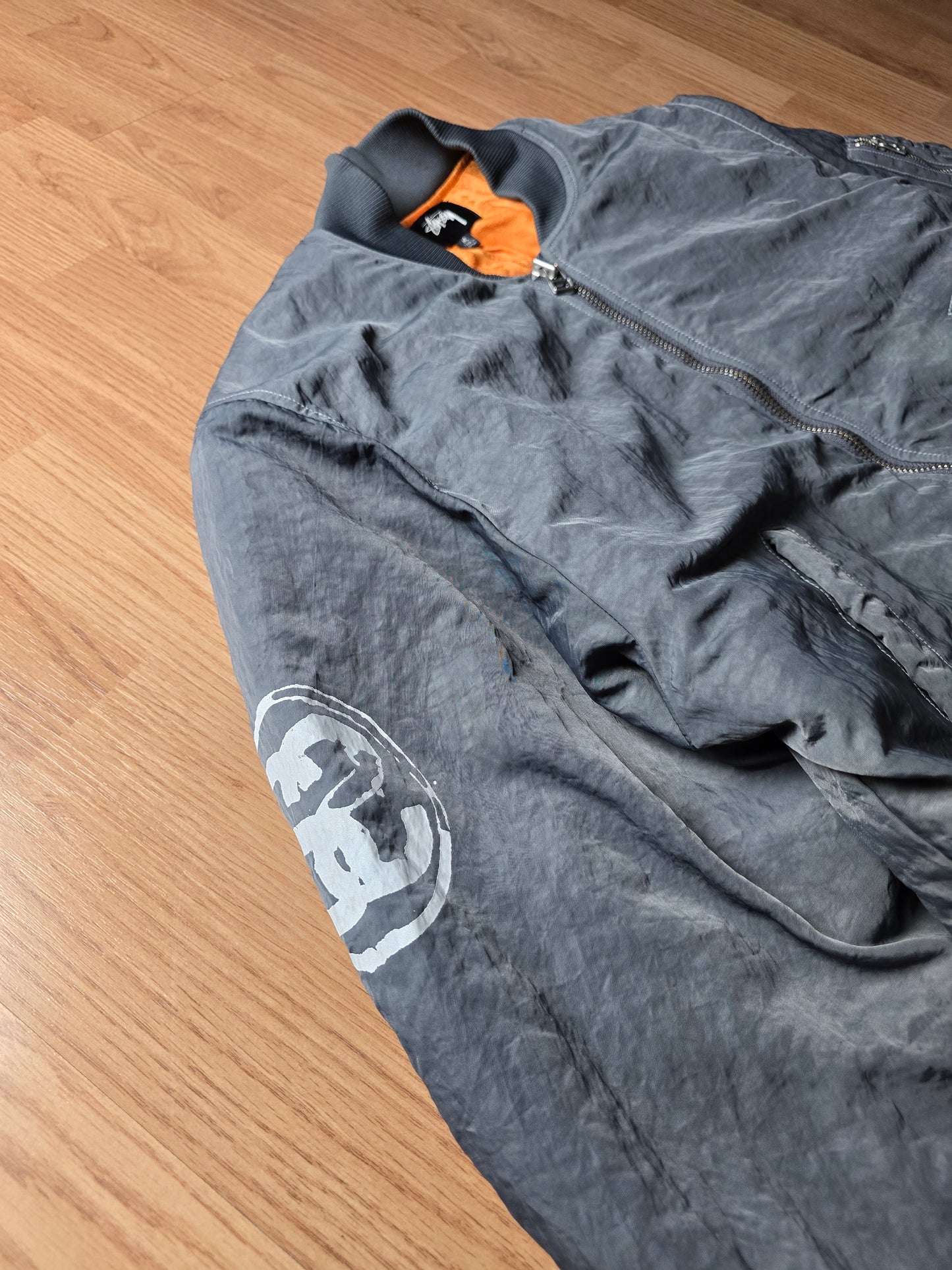 Stussy x Deviation Limited Edition MA-1 Bomber Jacket (M)