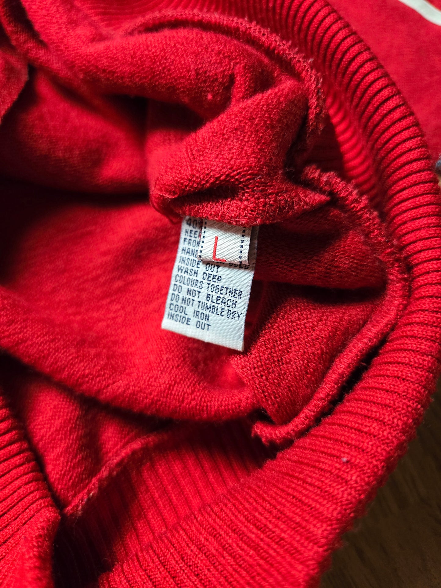00s Evisu Wool-Blend Knit Zip Track top (M)