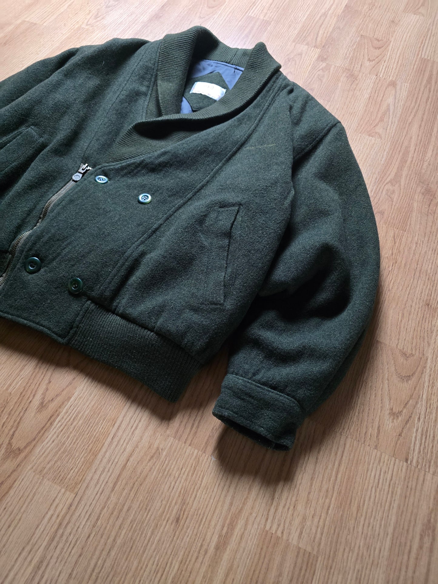 Vintage Balenciaga Double Breasted Wool Jacket (L)