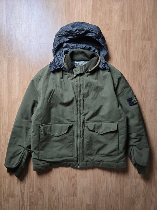 Vintage Stone Island AW01 Wool Canvas Jacket (XL)
