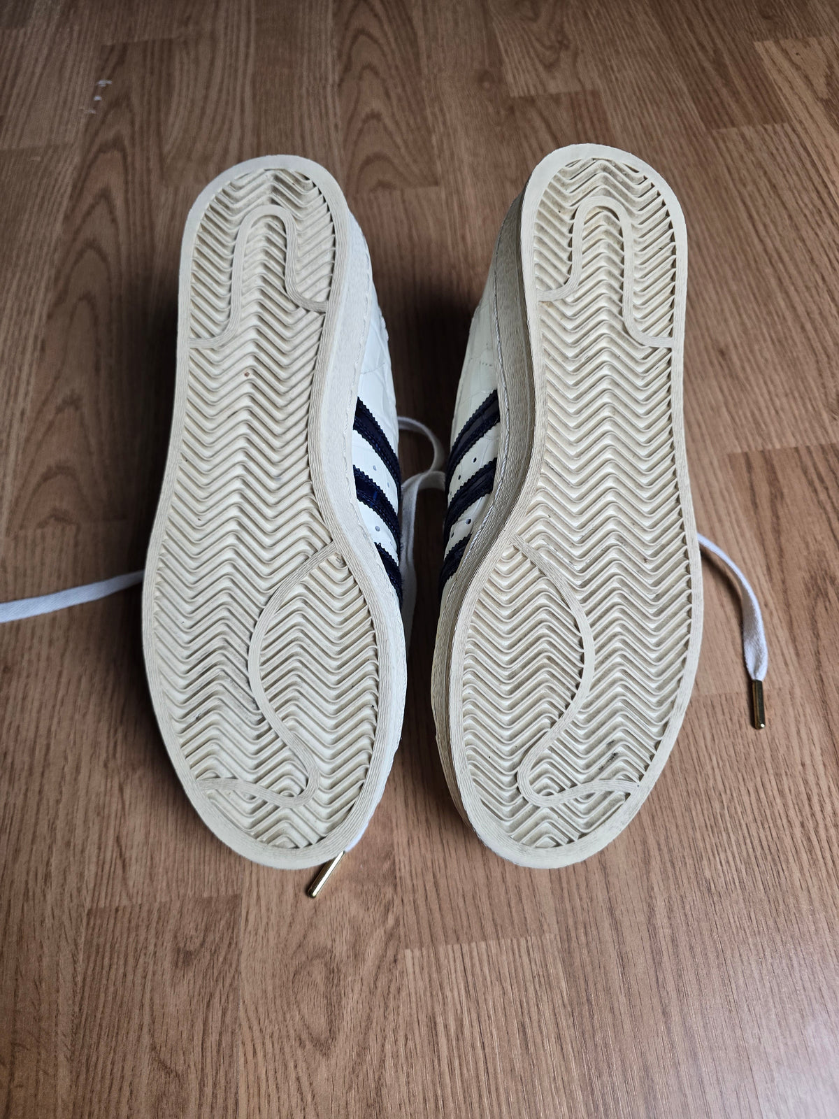 Adidas x Wales Bonner Superstar "White Croc" (UK9)